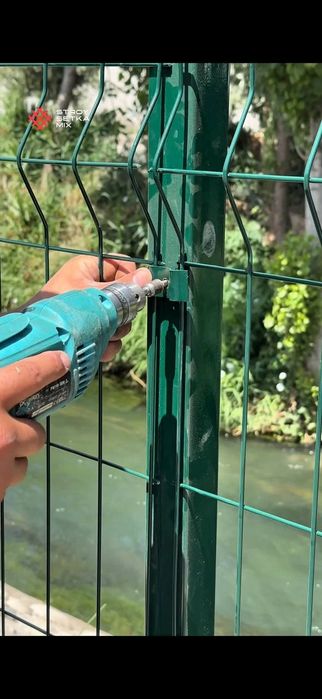 Установка еврозабор Монтаж евросетка yevrozabor oʻrnatish ustanovka