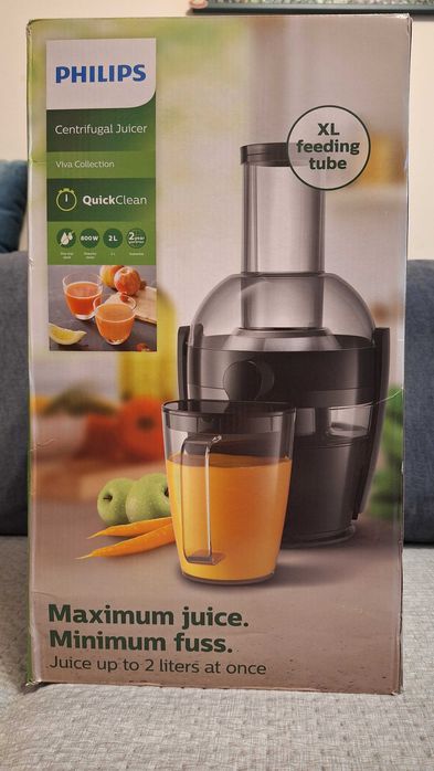 Storcator fructe Philips HR1855 Viva Collection, NOU