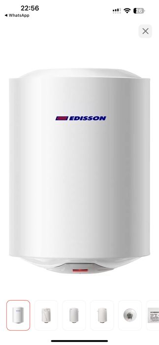 Продаю Водонагреватель Edisson ER 80 V белый