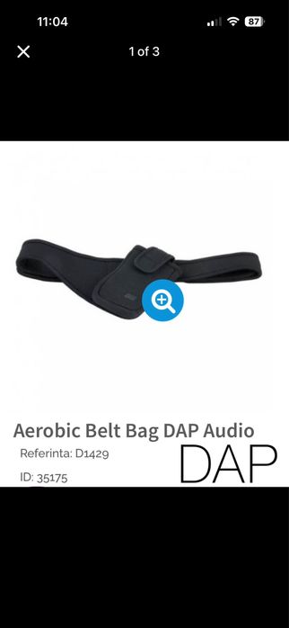 Aerobic belt bag