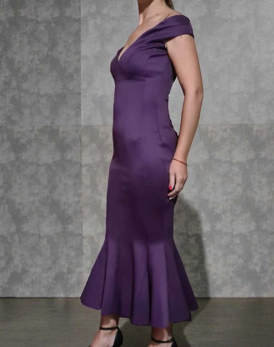 Рокля Asos лилаво