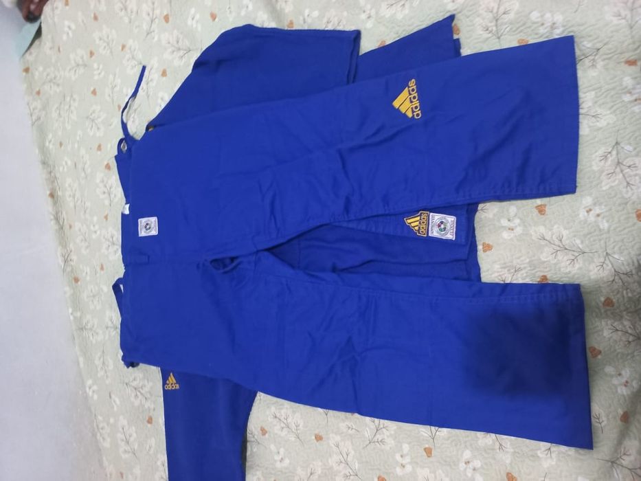 Кимано Адидас синий