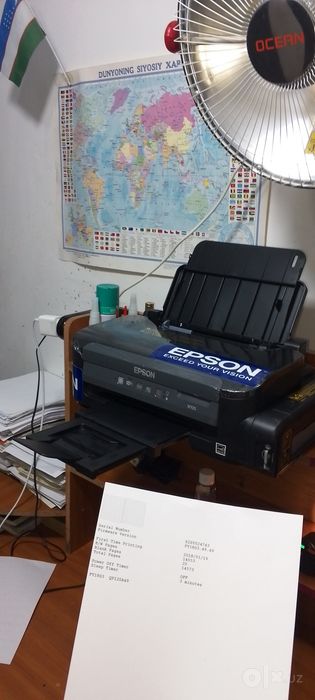 Epson M 105 Wi_Fi bor Reaktiv tezkor printer juda kam ishlagan 3 oycha