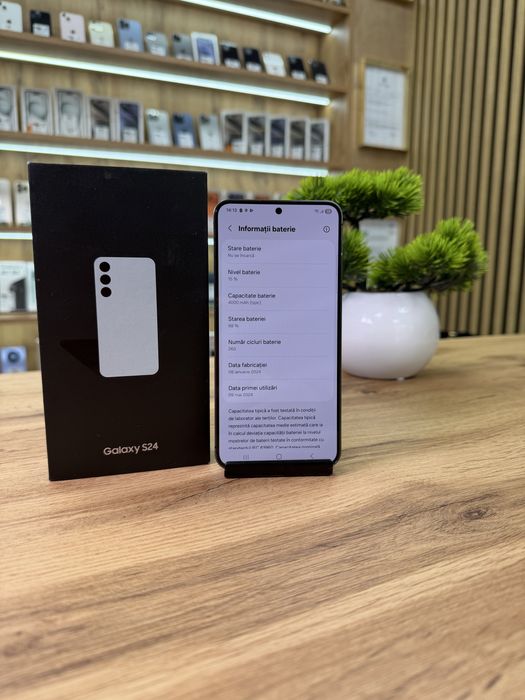 ‼️Samsung S24 256Gb Onyx Black - Sanatate bat.98% - Garantie