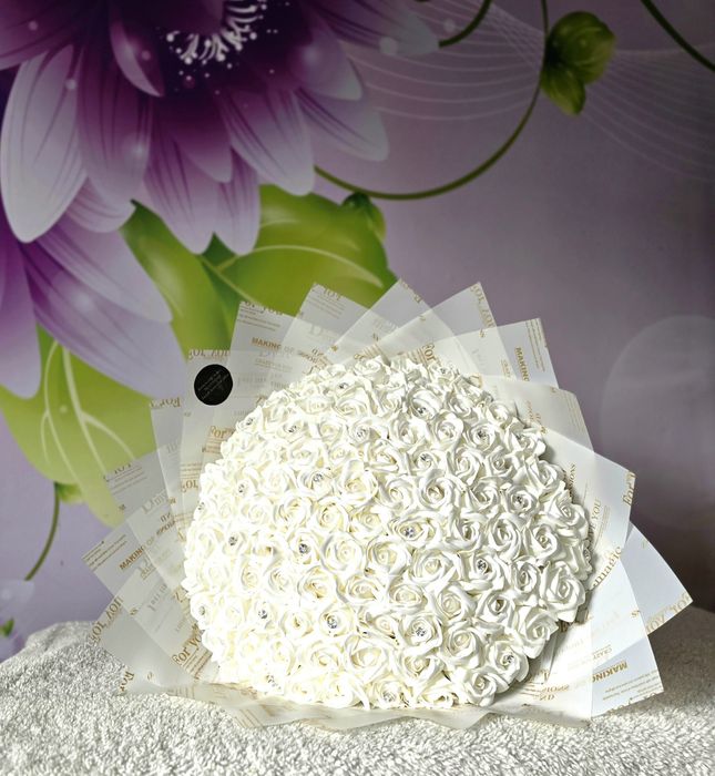 Buchete trandafiri de sapun