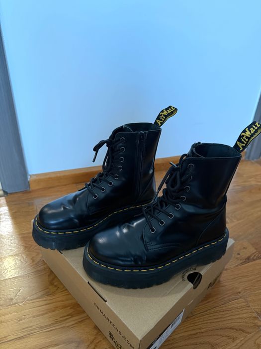 Ghete Dr Martens Jadon - piele