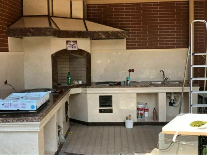 Yozgi oshxona Barbekyu qozon ochoq kaminni pechla quramza