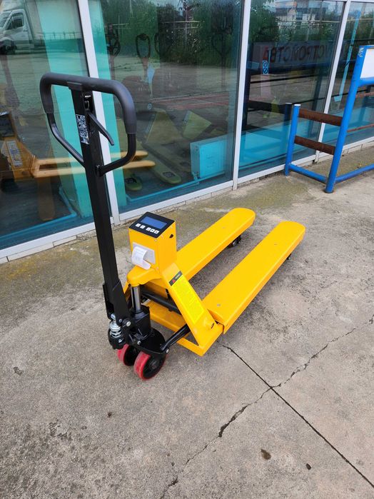 Transpalet cu cantar electronic PRECIZIE +/-1KG   2000KG 2500KG 3000KG