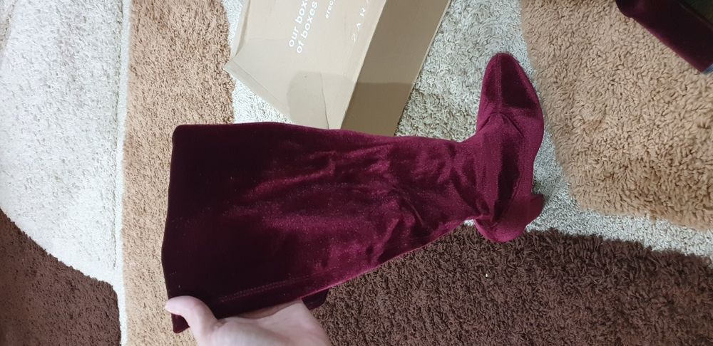 Cizme peste genunchi Zara