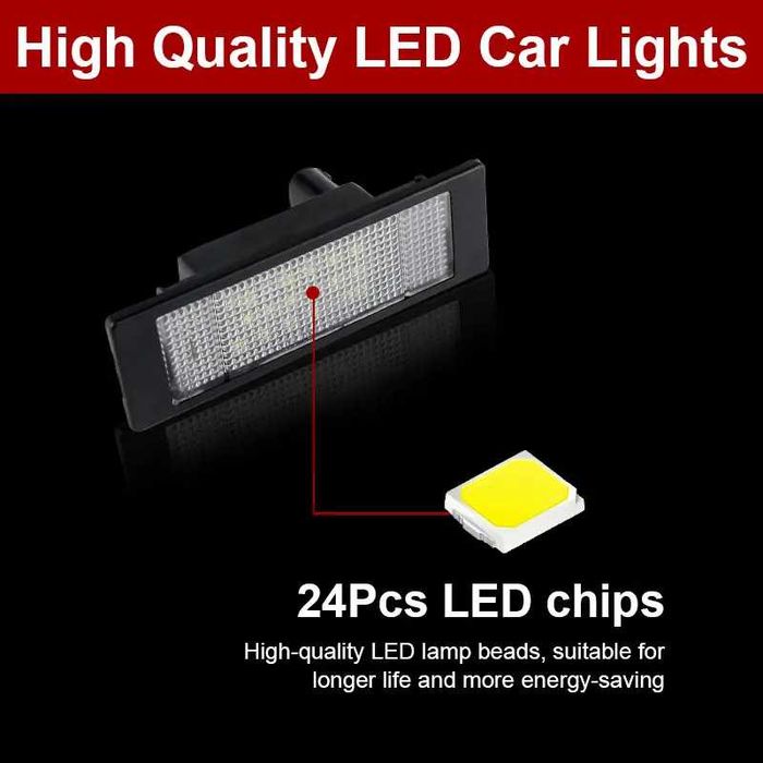 LED плафони за заден номер BMW F20, E87, Z4,Е63,Е64 и др.  Mini, Fiat