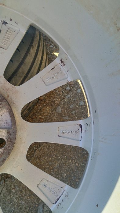 Джанти оригинални BBS 17" 5x110mm + подарък добри летни гуми Goodyear 225/45/17"