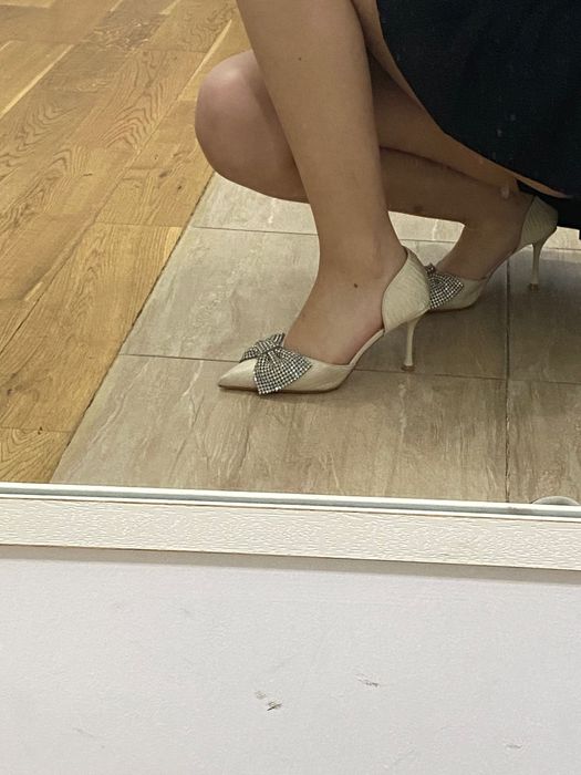 Туфли молочные б/у