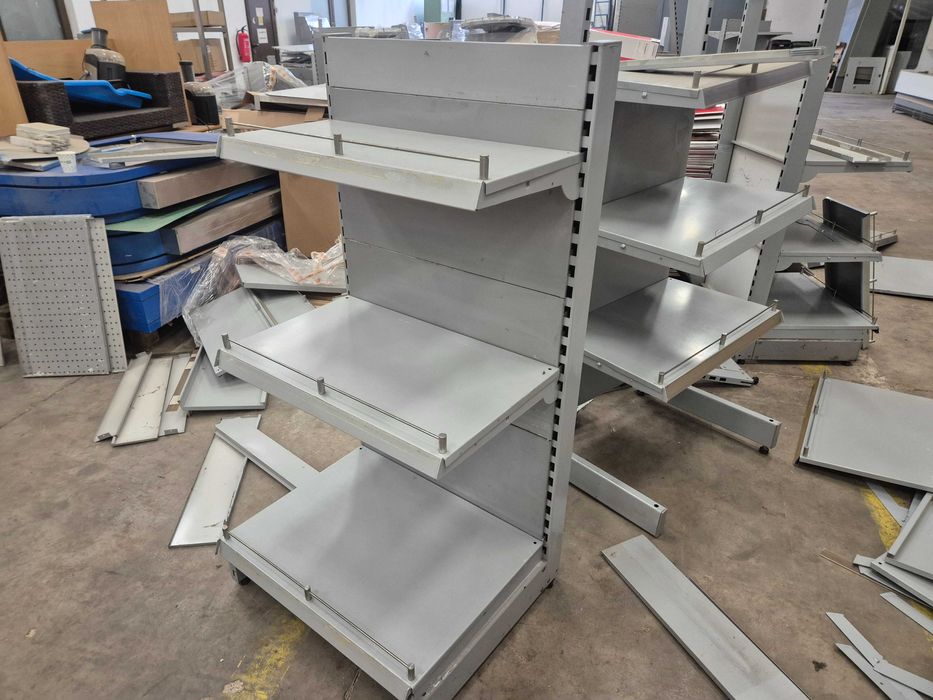 Стелажи за магазин, стенна гондола, рафт за стена с голяма носимост