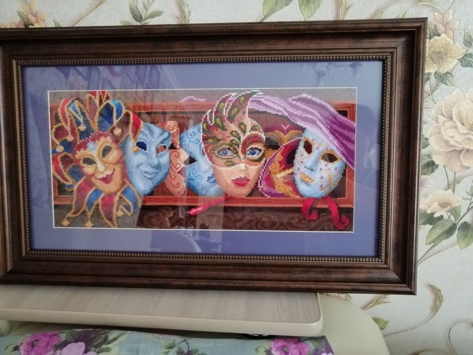 Картина, вышивка крестом