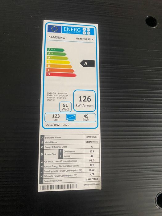 Piese tv Samsung 123 cm