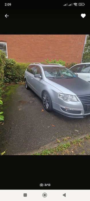 Bară față grilă capotă Volkswagen Passat B6 2005-2010