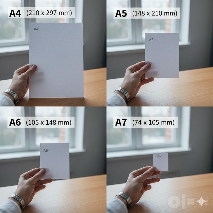 Chop etish xizmati | A4 A5 A6 | Rangli va oq-qora | Flayer, vizitka
