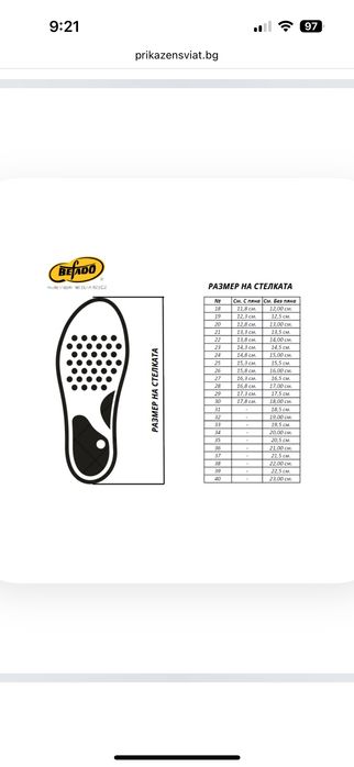 Детски пантофи Befado