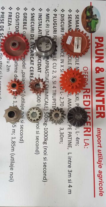 Piese noi si second pentru semanatori Nodet, Amazone si Sulky