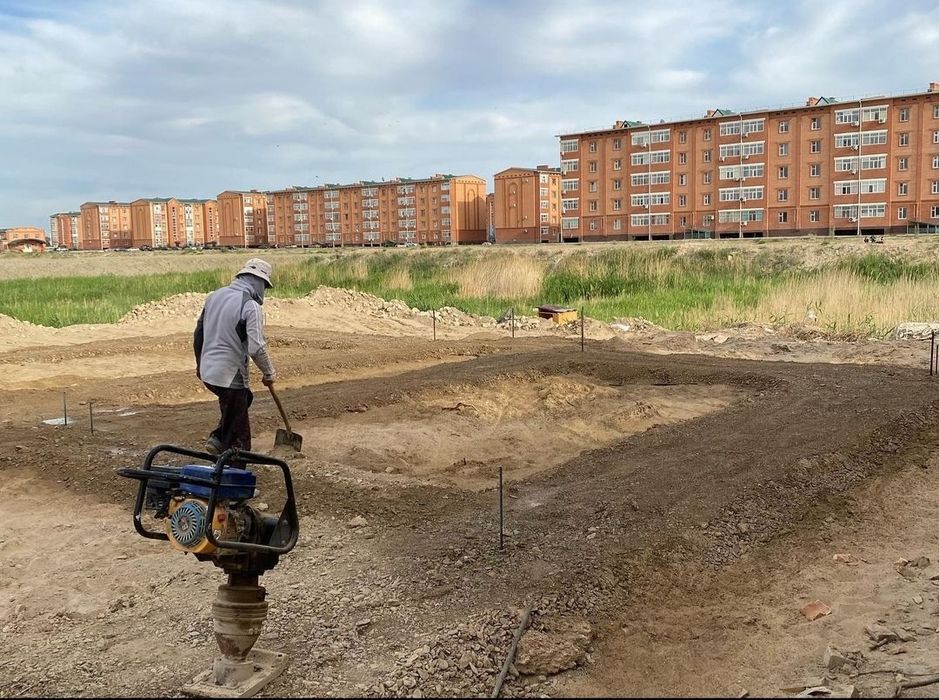 Стяжка, Фундамент құямыз !