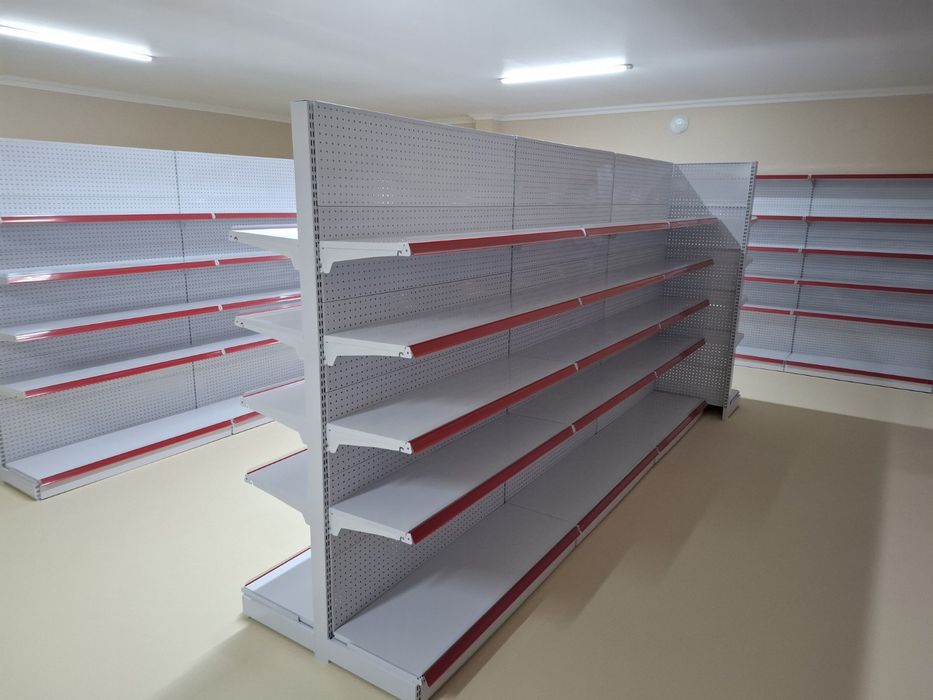 Крайстенен и островен стелаж за магазин супермаркет