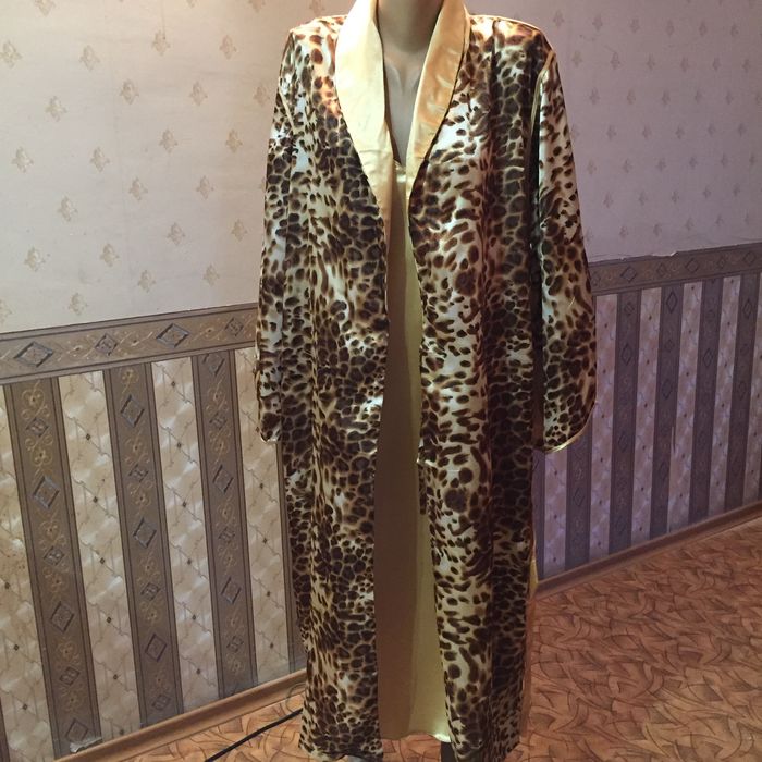 Атласные халаты двойки