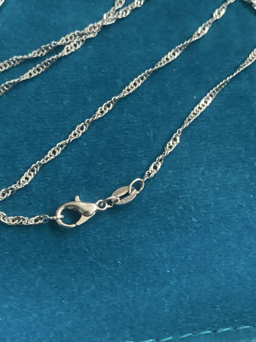 Set cercei si colier  montate in argint 925