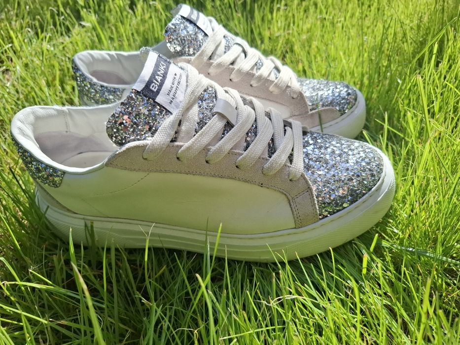 Страхотни дамски кецове с брокат Bianki