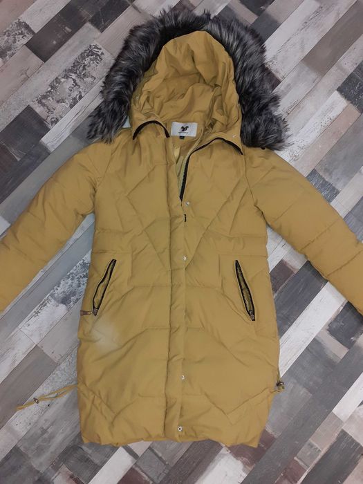 Зимно яке горчица