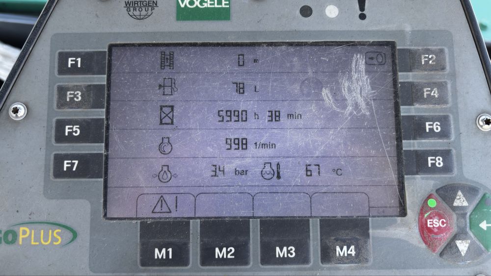 Асфальтоукладчик Vogele 1800