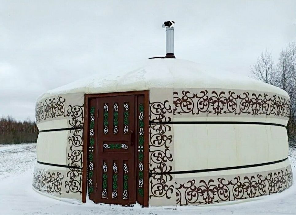 Баня Юрта готовая мобильная