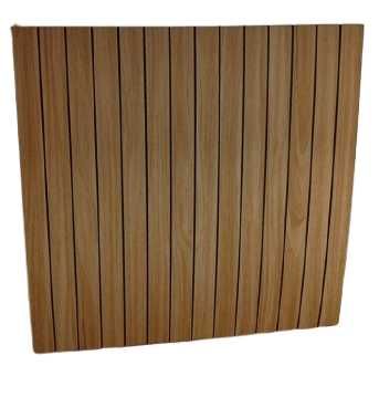 Естетичен 3D самозалепващ се панел дървесен дизайн 60х60см