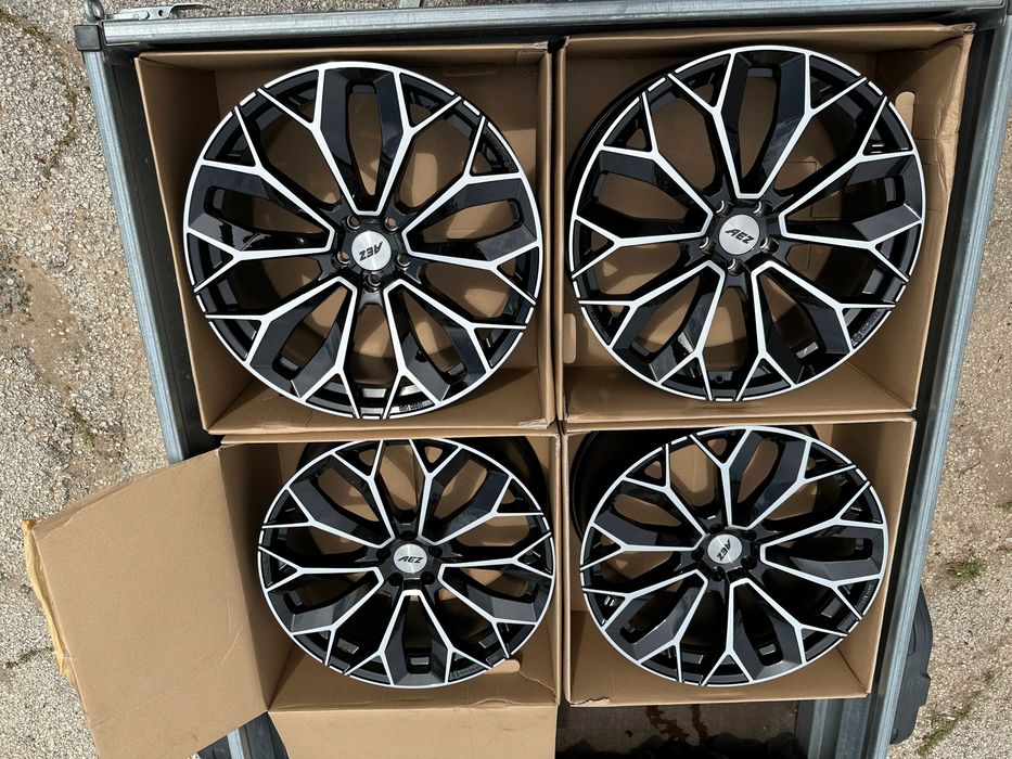 Нови Алуминиеви джанти 22" AEZ Leipzig Dark 5x112  Audi, BMW, Mercedes