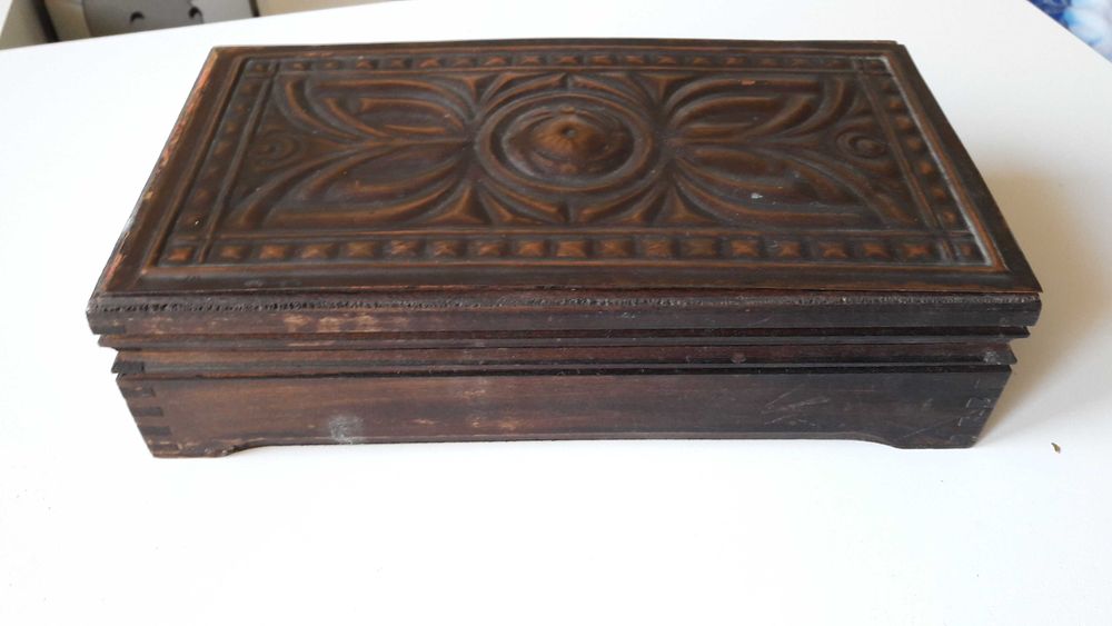 Дървени кутии,ръчна изработка около 1900 г