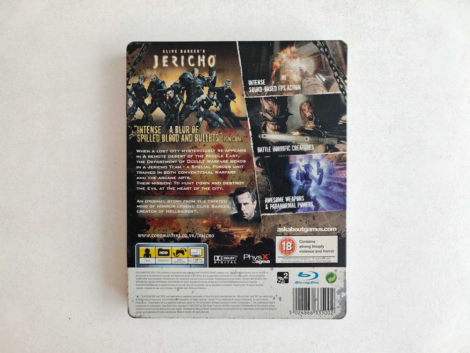 Clive Barker's Jericho за PlayStation 3/PS3/ПС3/Плейстейшън 3