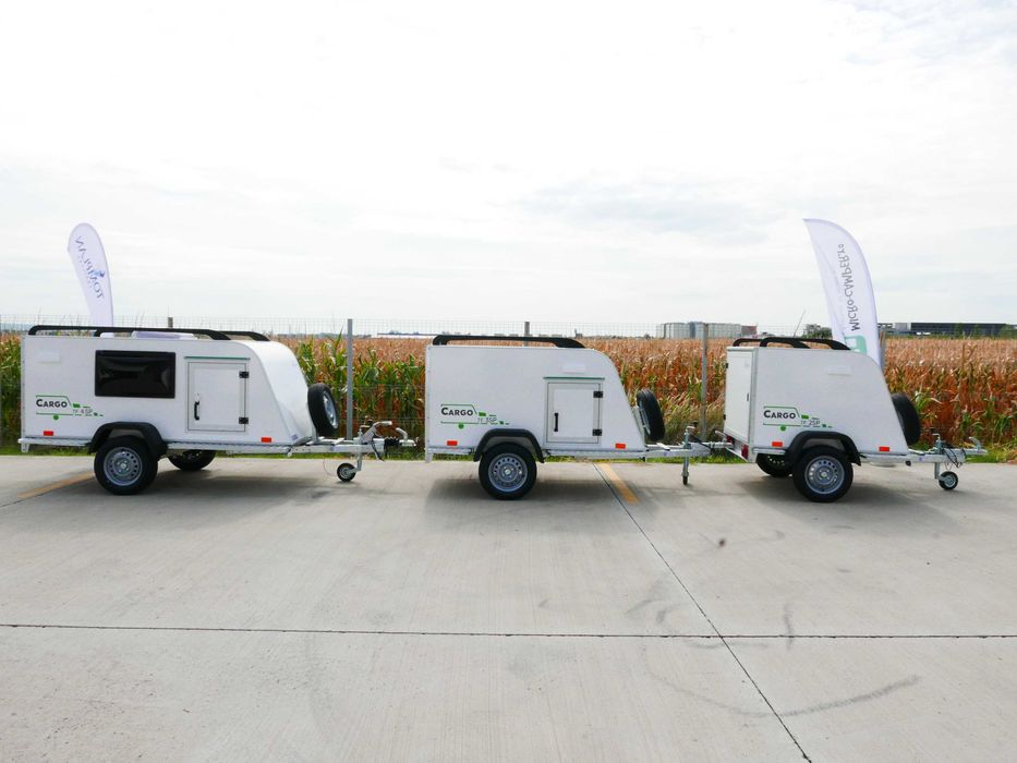 Remorca furgon TOMPLAN TF3 SP * transport bagaje * 750 kg