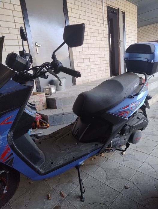 Скутер с минимальным пробегом!