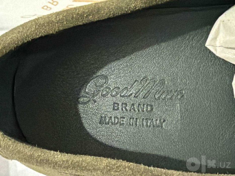 Мужские лоферы GoodMan Legend Loafer! Натуральная замша Made in Italy!