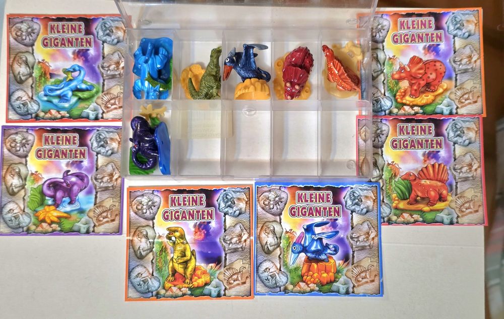 Пълни серии от Kinder Surprise