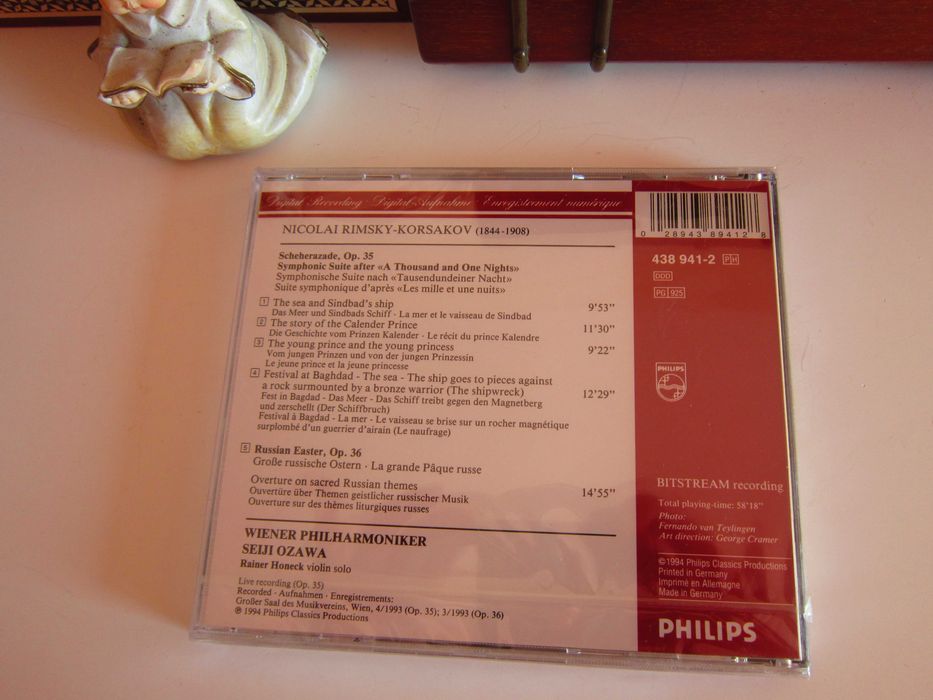 cd Seiji Ozawa, Rimsky-Korsakov Șeherezada 1994 Germania sigilat