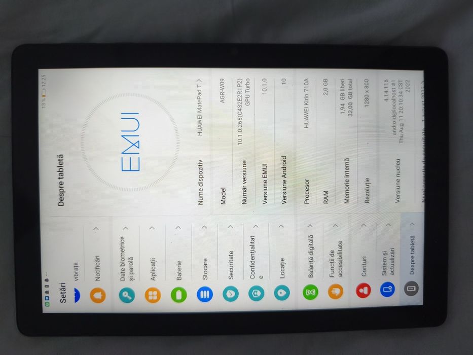 Vând tableta Huawei MatePad T