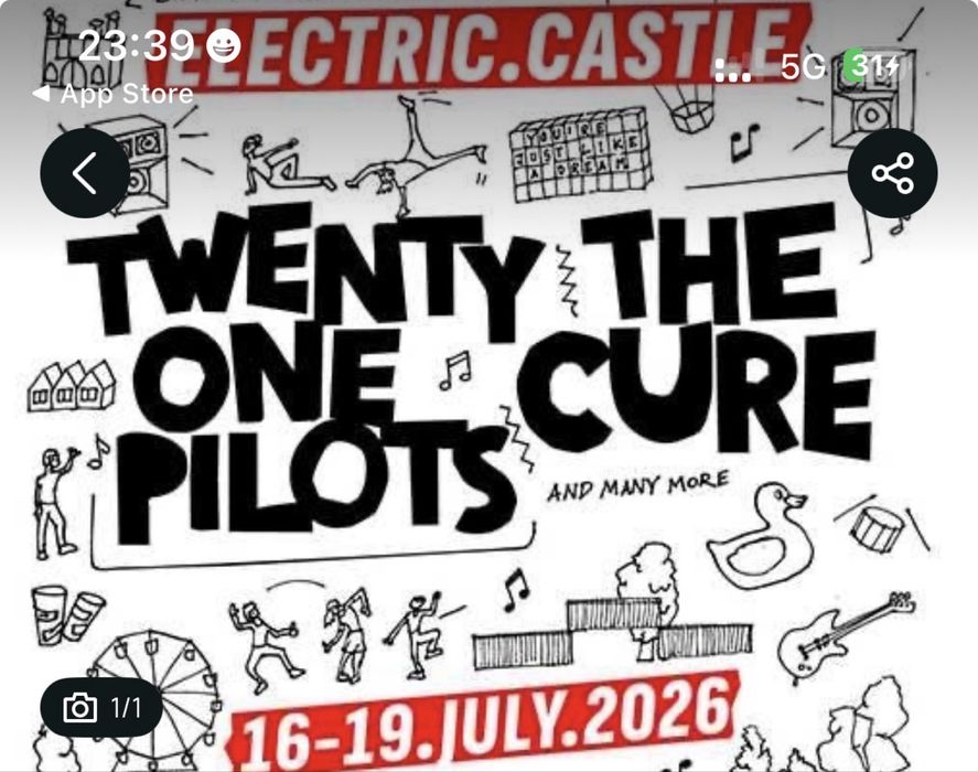 Bilete Electric Castle 2026
