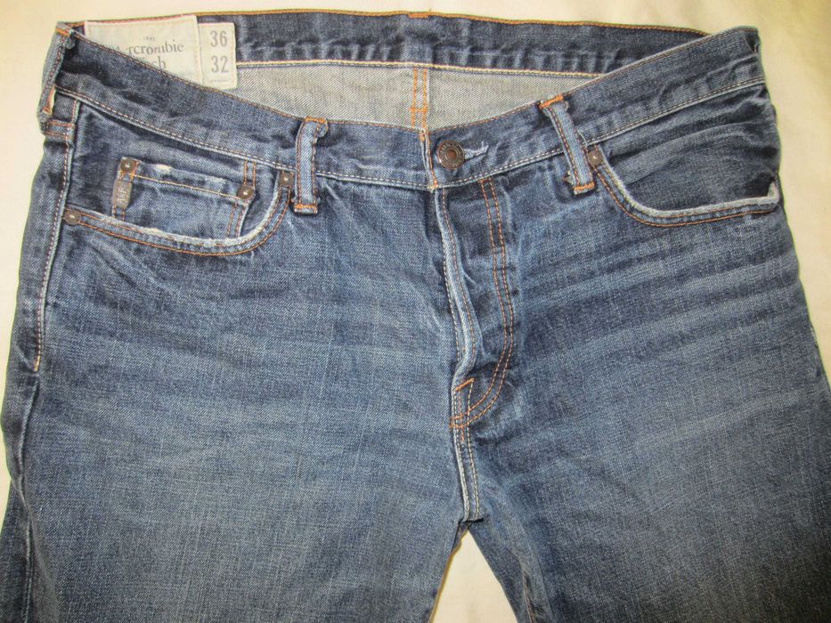 Blug Abercrombie Fitch,W36L34,Talie=94cm,Lung=104cm,drepti,stare fbuna