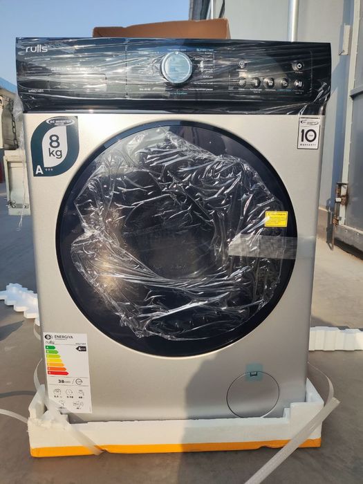 Kir yuvish mashinasi Rulls 8 kg invertor mator