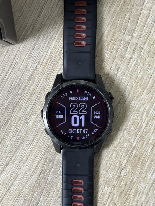 Garmin Fenix 7S Sapphire solar