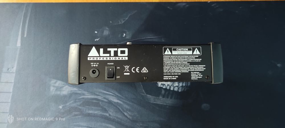 Mixer Analog Audio Alto ZMX862, 6 canale