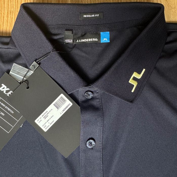 Мъжко поло J.Lindeberg Golf Regular Fit. Футболка поло. Мъжка тениска