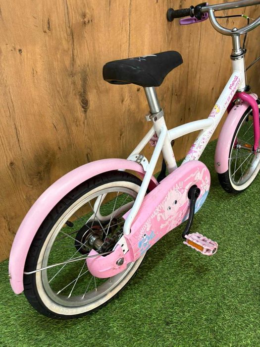 Bicicleta copii B-Twin cu roti pe 16''