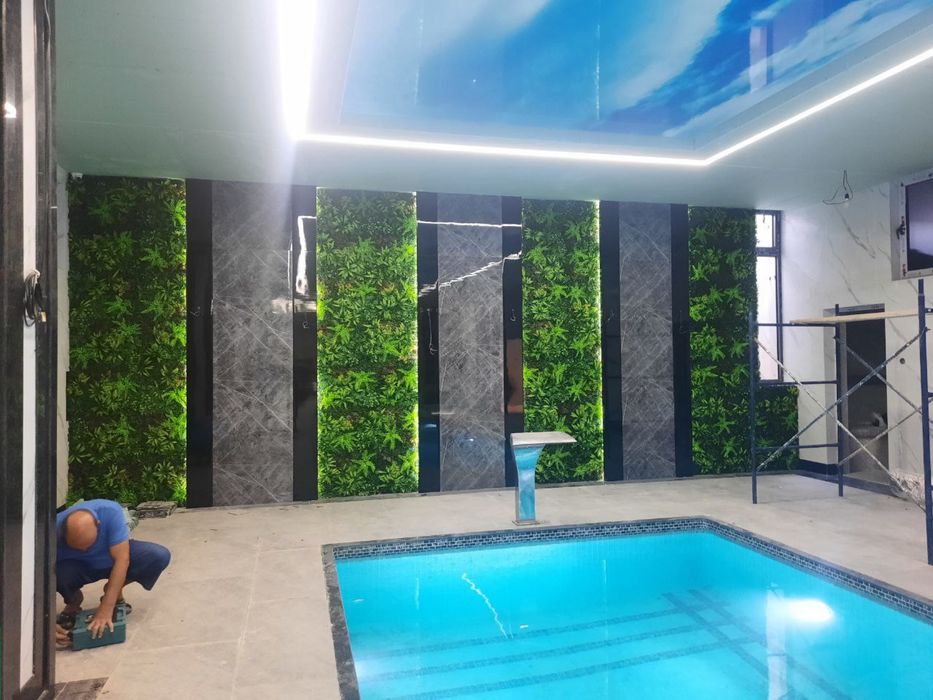 Suniy gullar. Fitostena.Dekorativniy suniy gullar eng arzon va sifatli