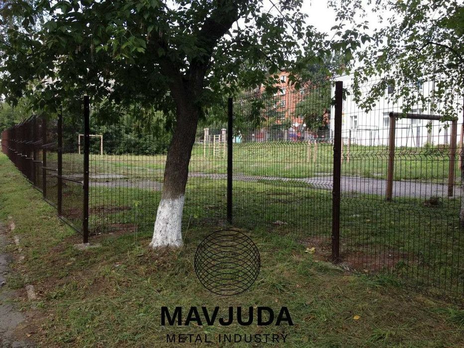 Евро забор 3Д Сетка ограждения Yevro Zabor 3D Setka 3мм 7х20